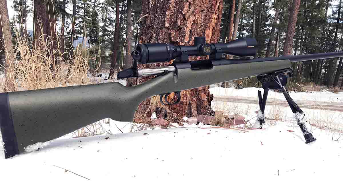 The Bergara rifle with a Nikon Monarch 2.5-10x 42mm scope weighed 7 pounds, 9 ounces.